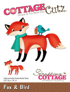 Cottage Cutz "Fox & Bird" Die