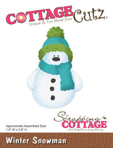 Cottage Cutz "Winter Snowman" Die