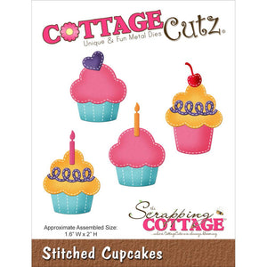 Cottage Cutz "Stitched Cupcakes" Die