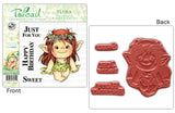 Crafter's Companion To Read "Flora" EZ Mount Rubber Stamp