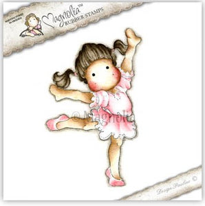 Magnolia Stamps The Winner Takes It All "Dancing Queen Tilda" Rubber Stamp