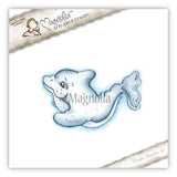 Magnolia Stamps Summer Memories "Largo the Dolphin" Rubber Stamp