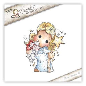 Magnolia Stamps Waiting For Christmas "Twinkle Star Tilda" Rubber Stamp