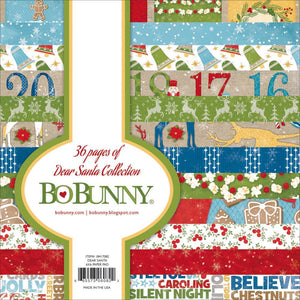 Bo Bunny "Dear Santa" 6" x 6" Paper Pad