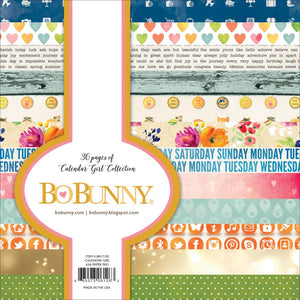 Bo Bunny "Calendar Girl" 6" x 6" Paper Pad