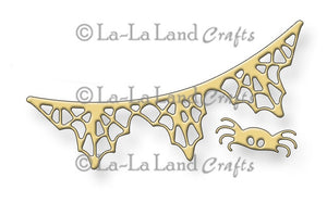 La-La Land Crafts "Spiderweb and Spider" Die Set