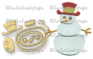 La-La Land Crafts "Build-a-Snowman" Die Set