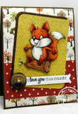 SugarPea Designs Beanstalk "Foxy Friend" Clear Stamp