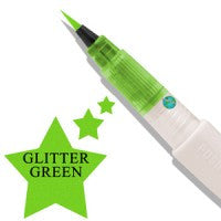 Zig/Wink of Stella Glitter Brush Pen - Glitter Green