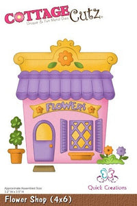 Cottage Cutz "Flower Shop" 4" x 6" Die