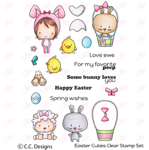 CC Designs "Easter Cuties" Clear Stamp