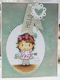 Sample by Cindy Hoesel using CC Designs Pollycraft "Tulip"