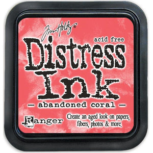 Tim Holtz/Ranger Ink Distress "Abandoned Coral" Full Size Ink Pad