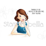 Stamping Bella "ThinkingofYouBella" Rubber Stamp