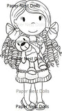 Paper Nest Dolls "Beary Sweet Friend" Rubber Stamp