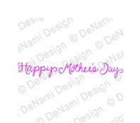DeNami Design "Happy Mother's Day" Cling Rubber Stamp