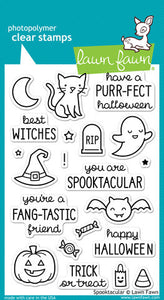 Lawn Fawn "Spooktacular" Clear Stamp