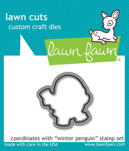 Lawn Fawn "Winter Penguin" Custom Craft Dies