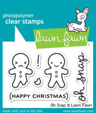 Lawn Fawn "Oh Snap" Clear Stamp