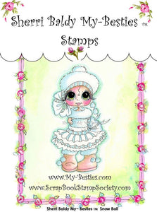Sherri Baldy My Besties "Snow Ball" Clear Stamp