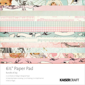 Kaisercraft RETIRED "Bundle of Joy" 6.5" Paper Pad