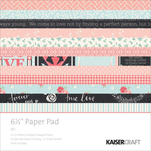 Kaisercraft RETIRED "XO" 6.5" Paper Pad