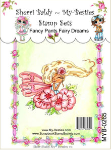Sherri Baldy My Besties Fancy Pants "Fairy Dreams" Clear Stamp