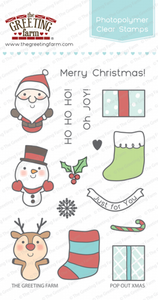 The Greeting Farm "Pop Out Xmas" Clear Stamp