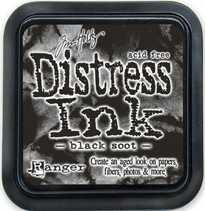 Tim Holtz/Ranger Ink Distress "Black Soot" Full Size Ink Pad