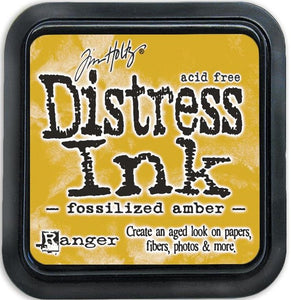 Tim Holtz/Ranger Ink Distress "Fossilized Amber" Full Size Ink Pad