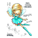 Tiddly Inks "Willow Greeting Fairy" Clear Stamp Set