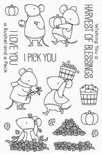 My Favorite Things Birdie Brown "Harvest Mouse" Clear Stamp Set