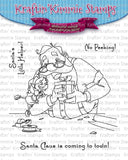 Kraftin Kimmie RETIRED "No Peeking" Clear Stamp