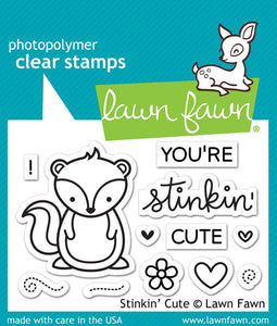 Lawn Fawn "Stinkin' Cute" Clear Stamp