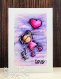Kraftin Kimmie "You Lift Me Up" Clear Stamp
