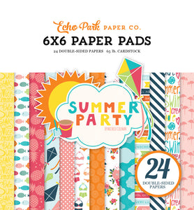 Echo Park Paper "Summer Party" 6" x 6" Paper Pad