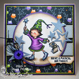 Kraftin Kimmie RETIRED "Make Your Own Magic" Clear Stamp