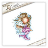 Magnolia Stamps Summer Memories "Pearl Tilda" Rubber Stamp