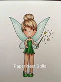 The Paper Nest Dolls EXCLUSIVE "Fairy Emma" Rubber Stamp