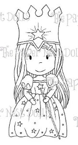 Paper Nest Dolls "Good Witch Avery" Rubber Stamp