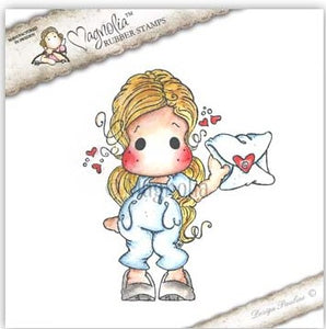 Magnolia Stamps World Wide Web "Mail Tilda" Rubber Stamp