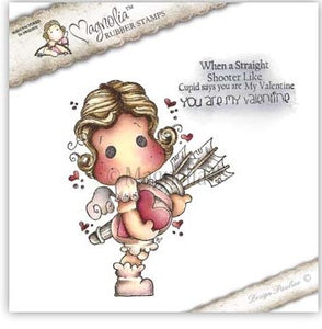 Magnolia Stamps Lovely Duo "You Are My Valentine Tilda Duo" Rubber Stamp