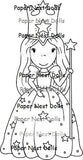 Paper Nest Dolls "Good Witch Emma" Rubber Stamp
