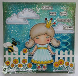 Sample by Debbie Pamment for La La Land Crafts