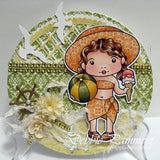 Sample by Debbie Pamment for La La Land Crafts