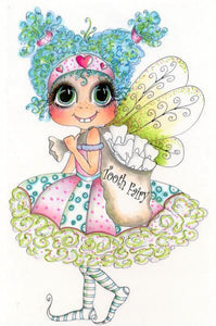 Sherri Baldy My Besties "Tooth Fairy Girl" Clear Stamp