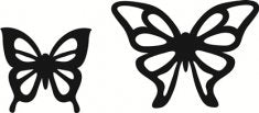 CC Designs *RETIRED* "Butterflies" Die