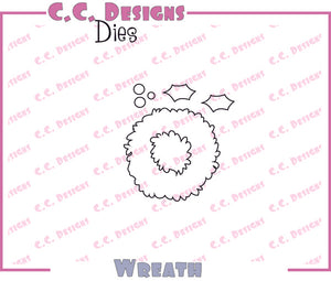 CC Designs "Wreath" Metal Die