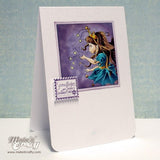 Whimsy Stamps/C. Armstrong "Snowflake Fairy Princess" Rubber Stamp
