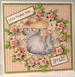 Sample by Michelle Oatman for Whimsy Stamps